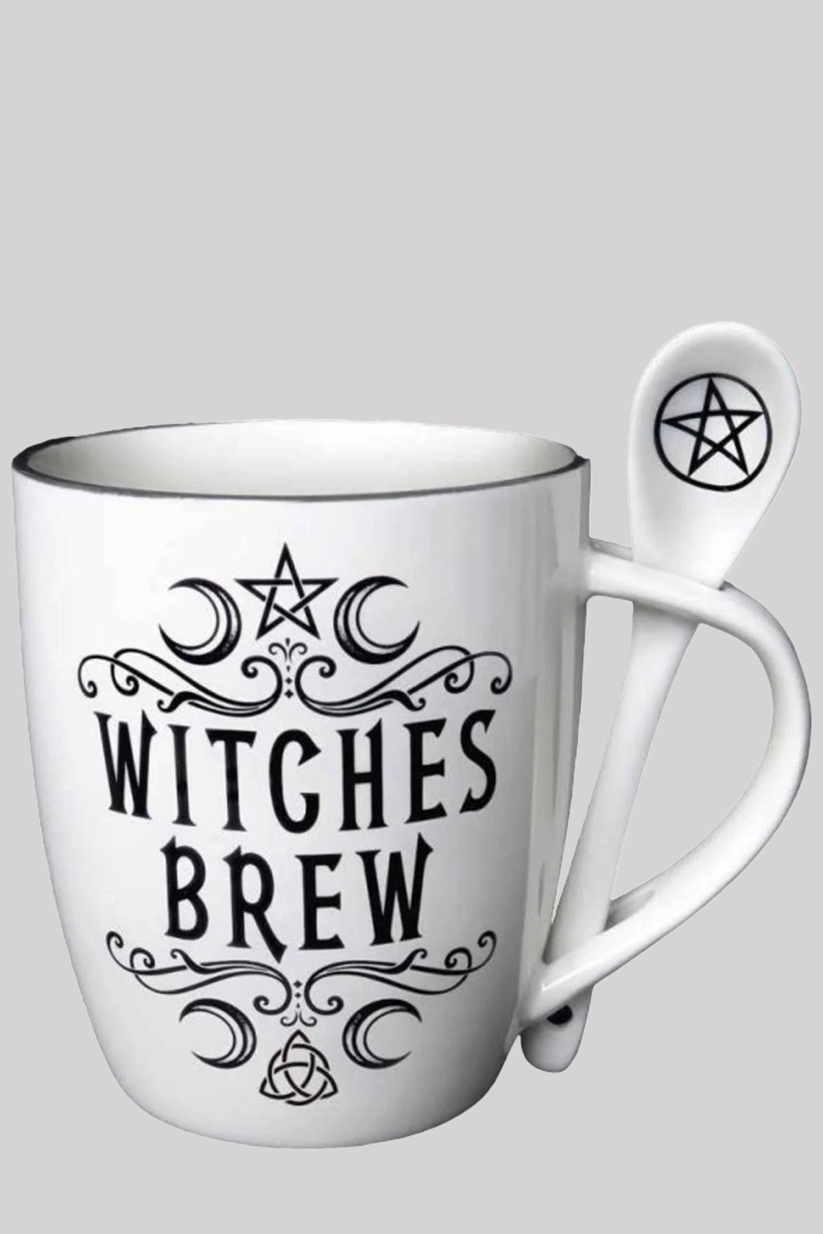Alchemy England Witches Brew Mug and Spoon Bone China Set