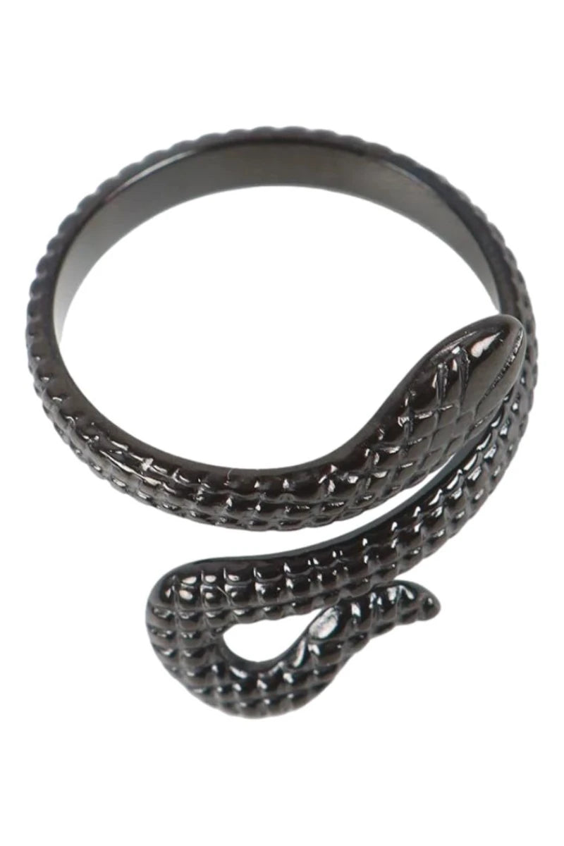 Adjustable Snake Ring - Gothic Serpent Jewelry for Women | Ro Rox
