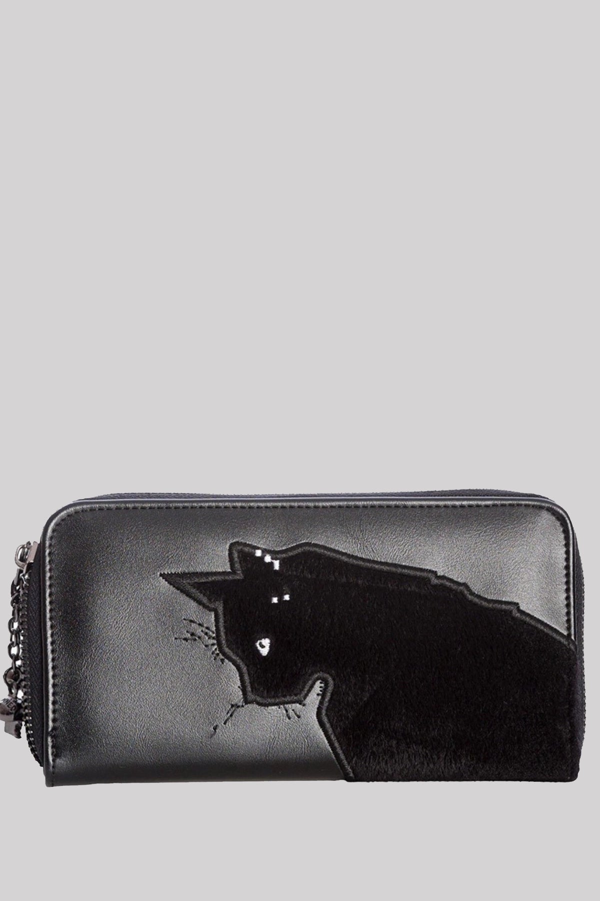 Banned Alternative Sabrina Witchcraft Cat Wallet Purse