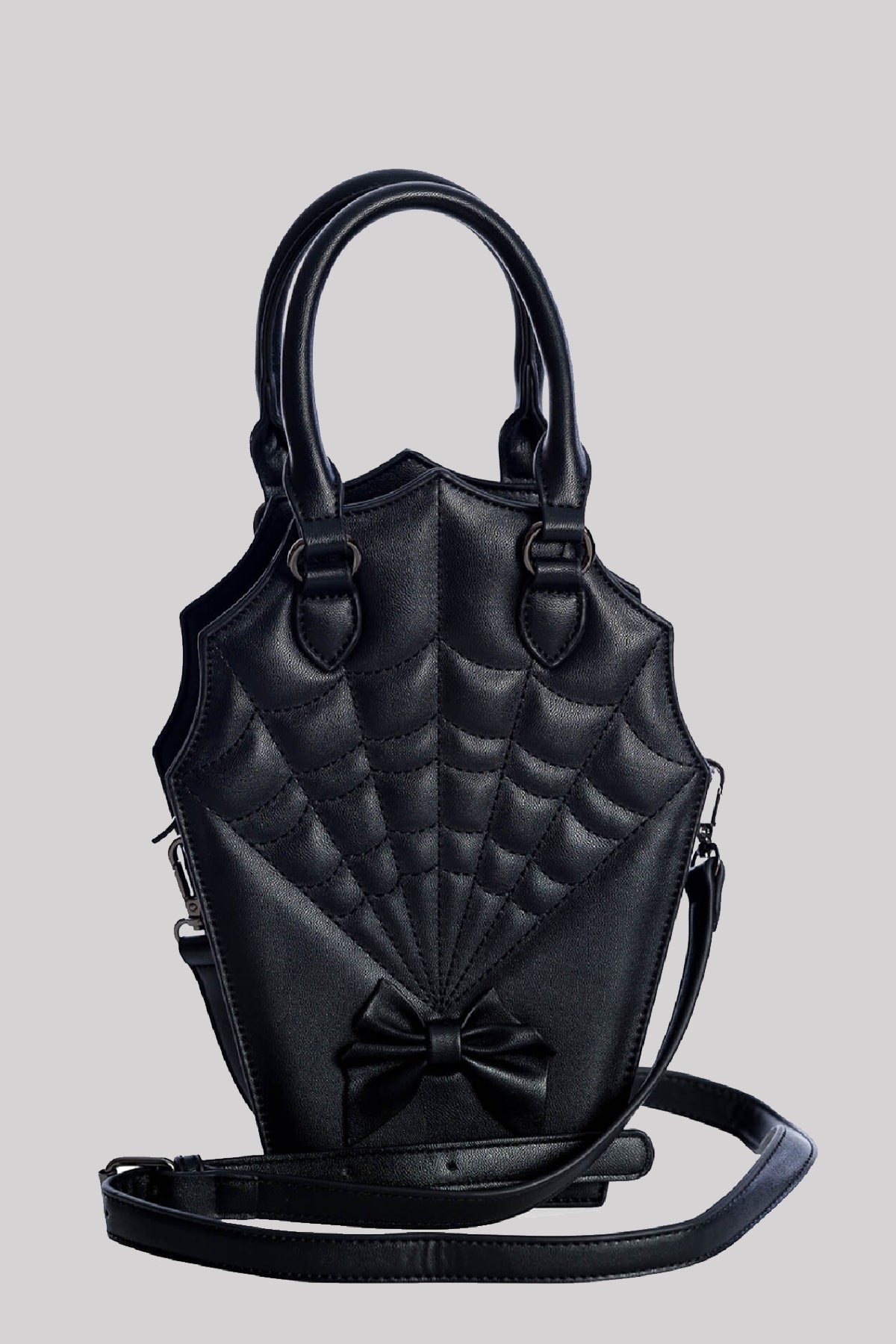 Banned Bow Gothic Spiderweb Ghoul Bag