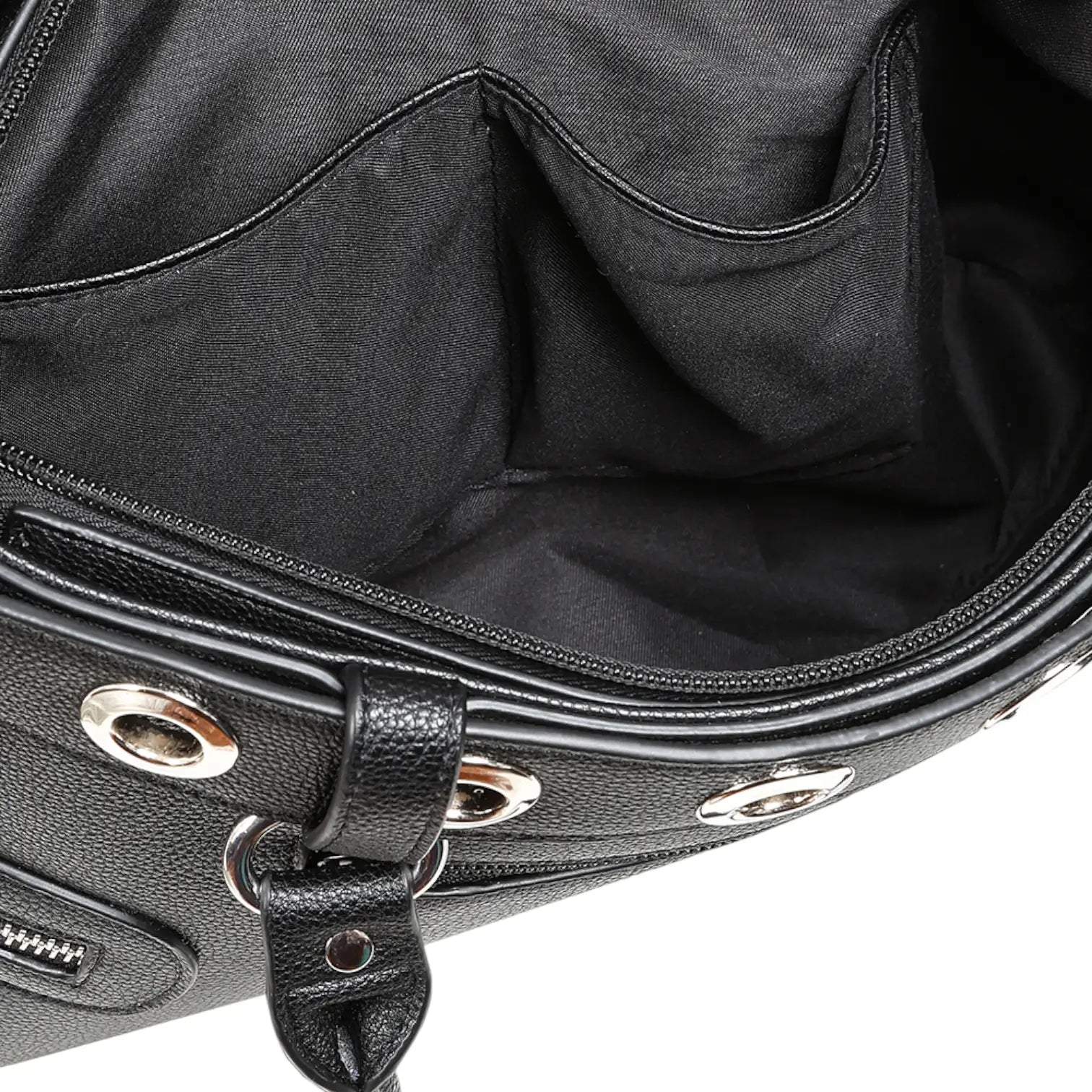 Banned Chain Reaction Bag Gothic Buckle Chain O-rings Handbag