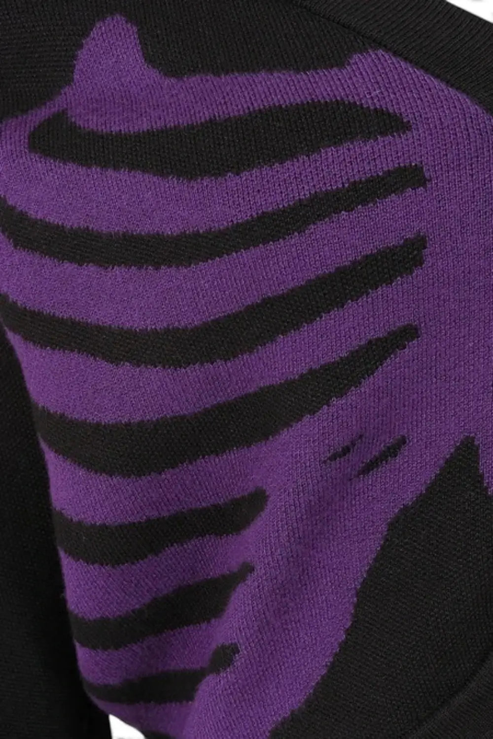 Banned Ligeia Ribcage Cardigan Cropped Knit Gothic Top