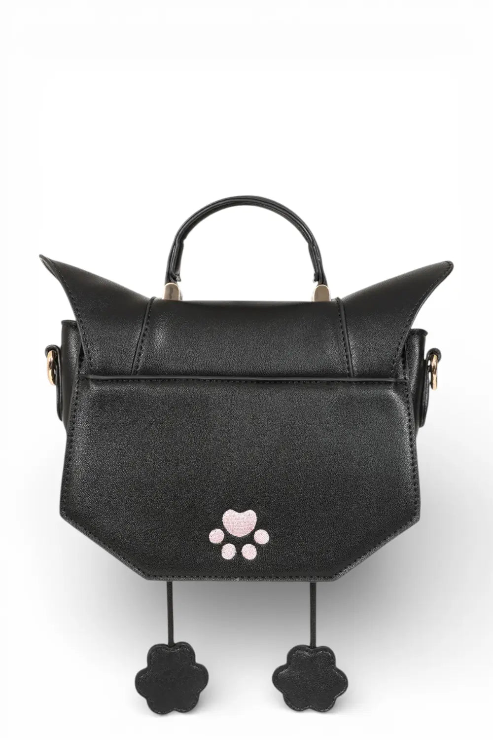 Banned Meowgical Dreams Handbag Cute Cat Face Gothic Bag