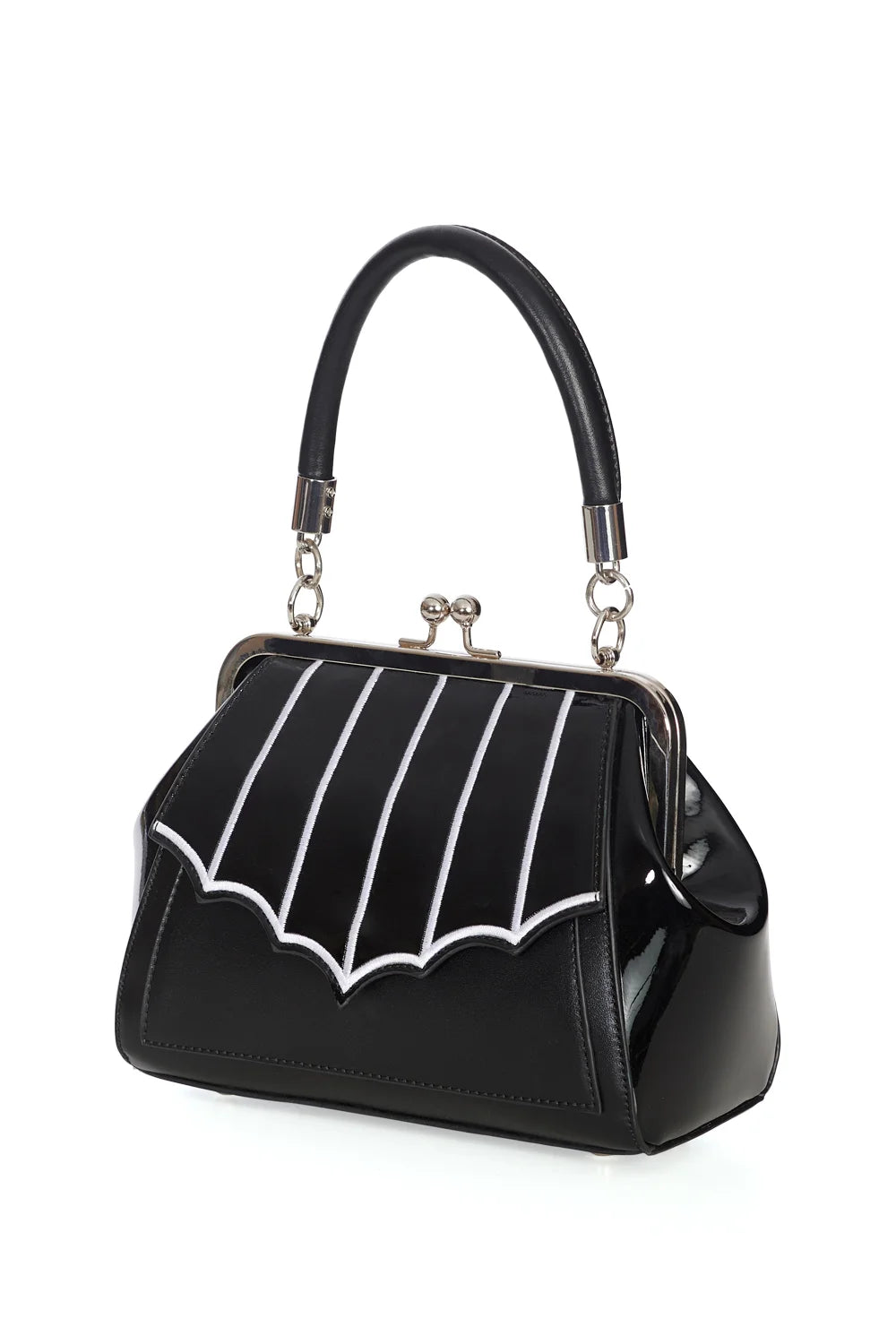 Miss Foxy Gothic Faux Leather Handbag by Banned