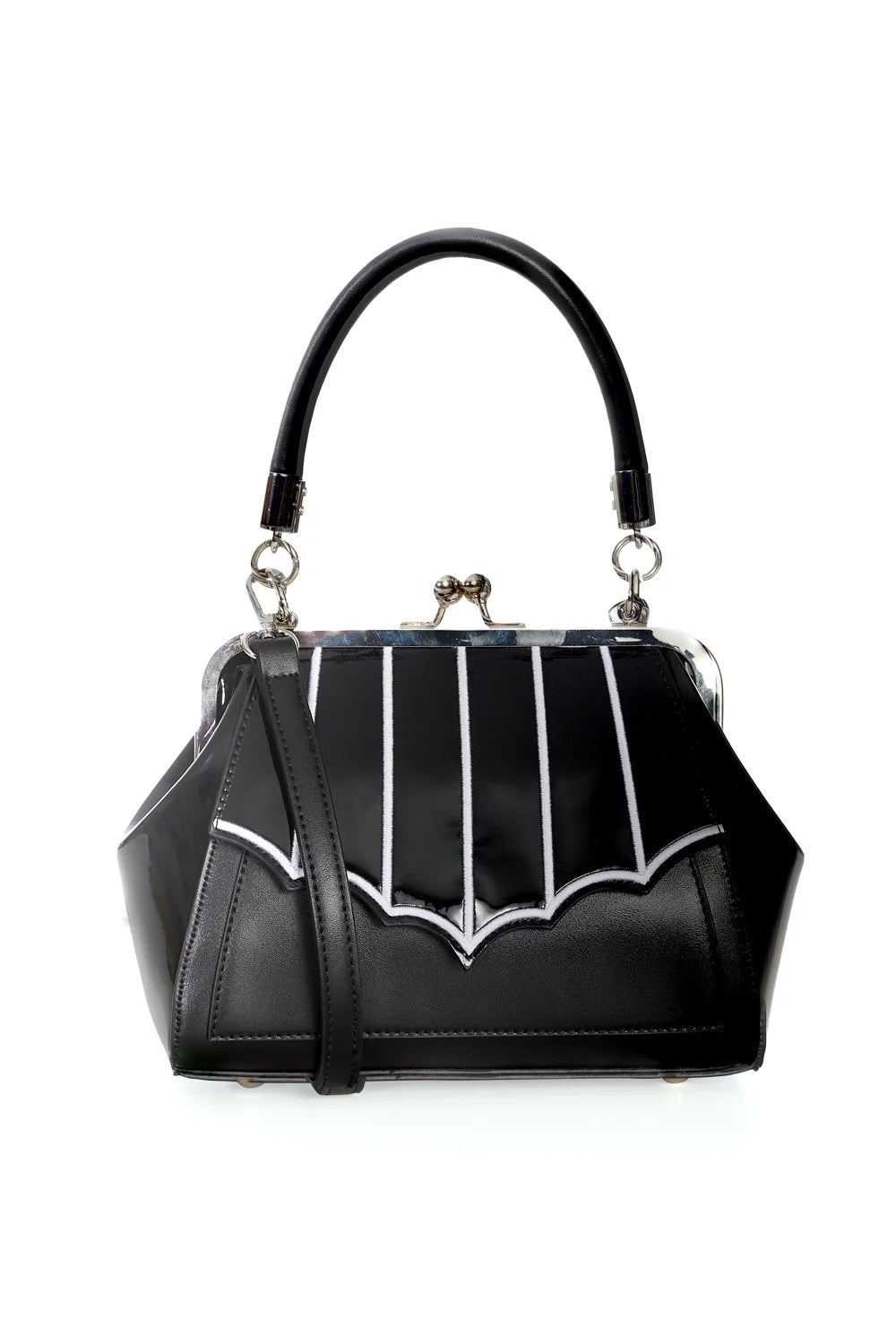 Miss Foxy Gothic Faux Leather Handbag by Banned