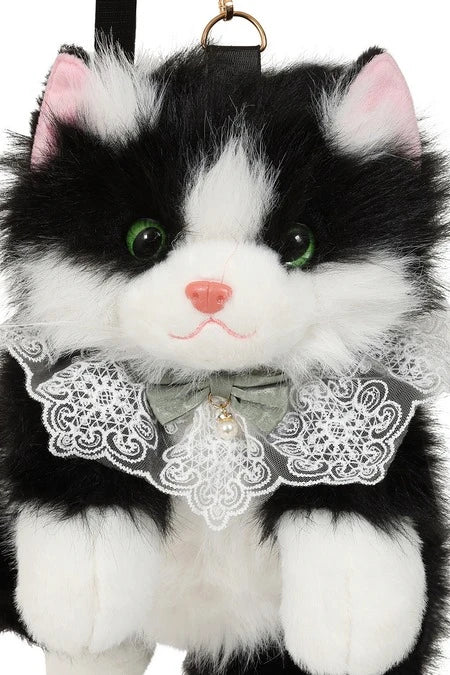 Banned Purrfect Mischief Backpack – Plush Meowing Cat Bag