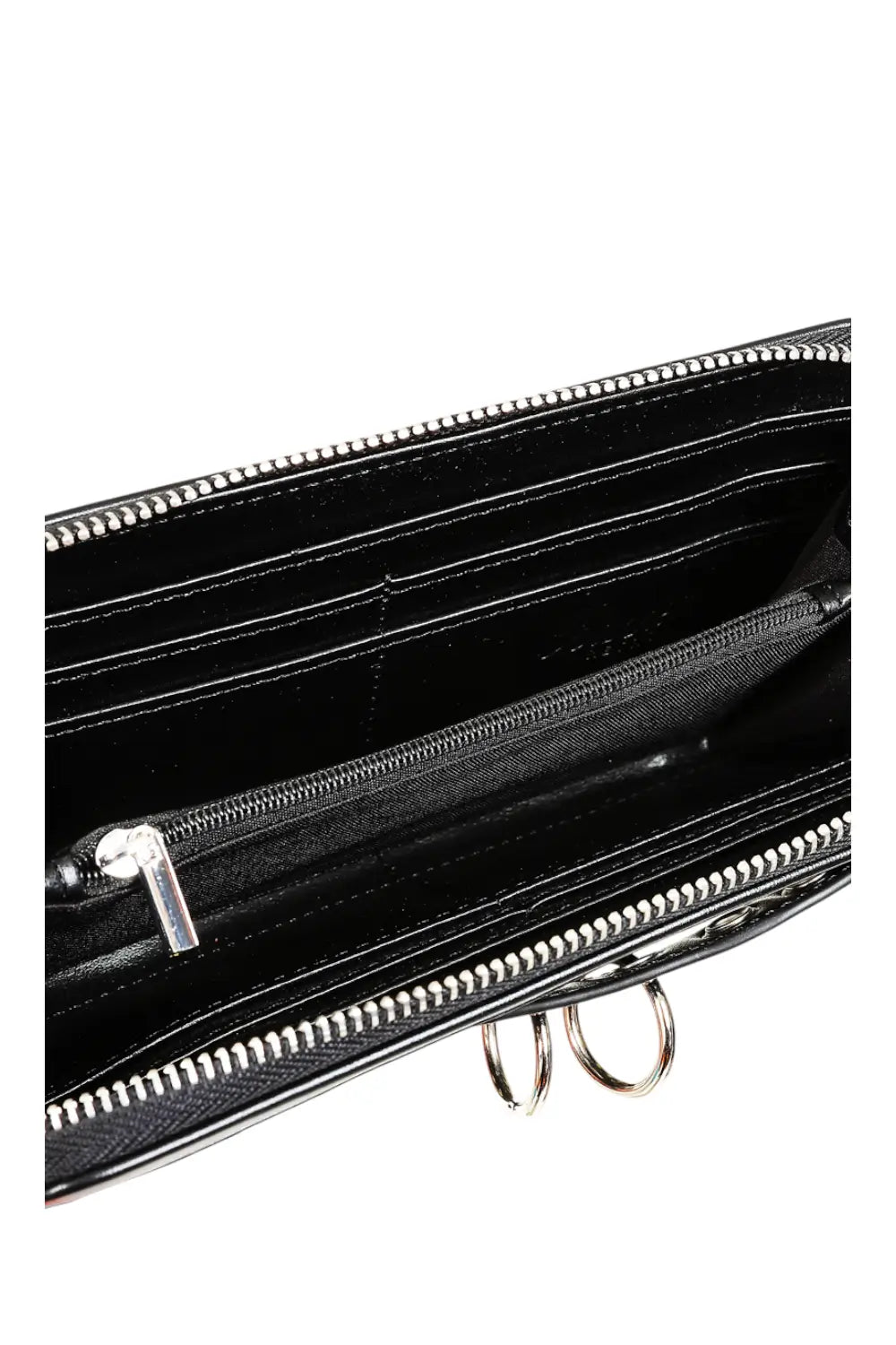 Banned Rebel Sugar Wallet - Gothic O Ring Cardholder Purse