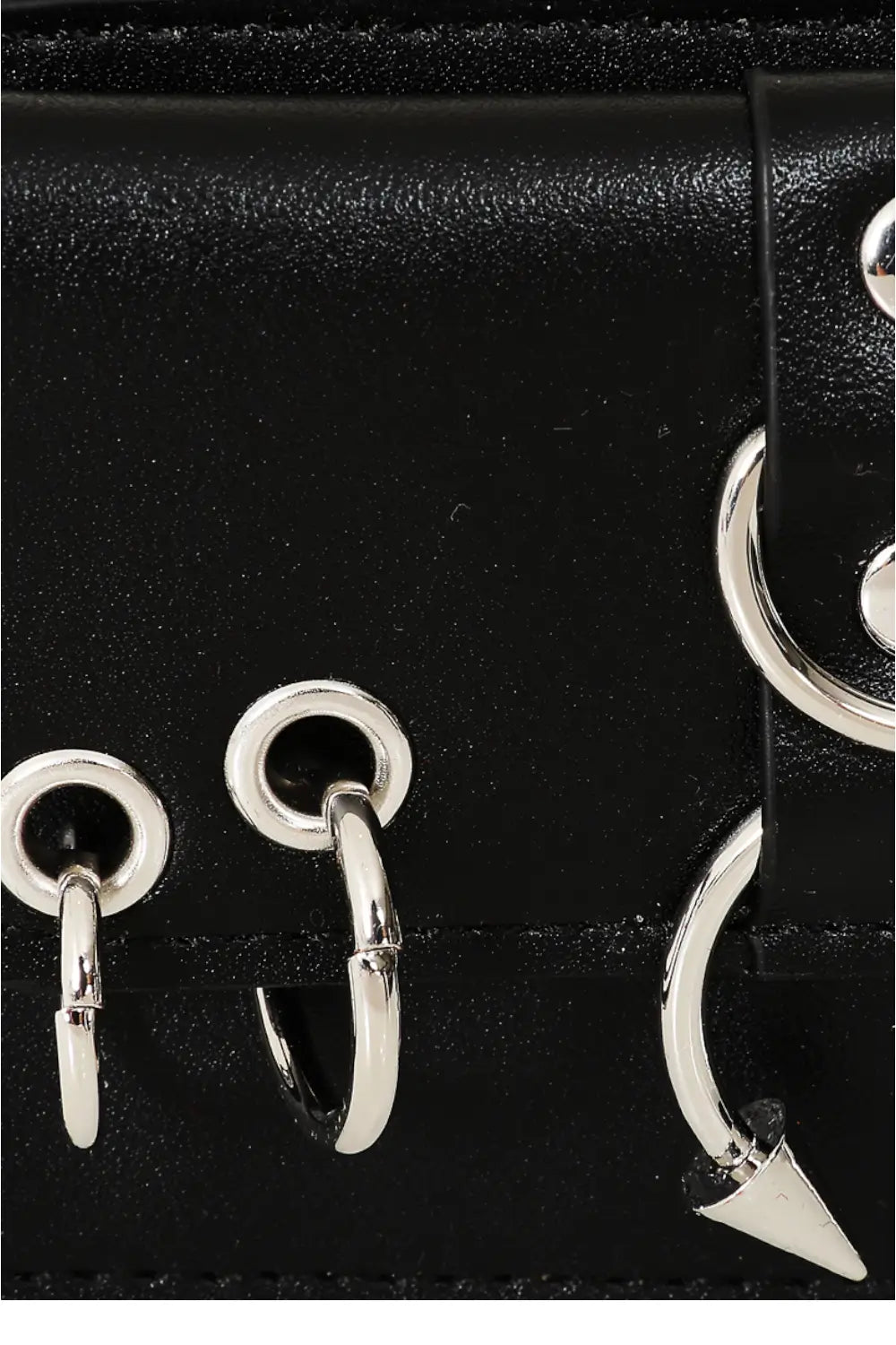 Banned Rebel Sugar Wallet - Gothic O Ring Cardholder Purse