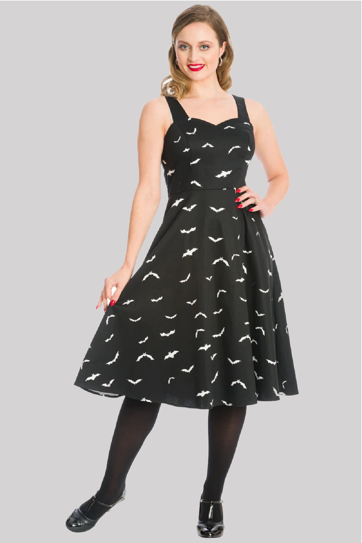 Banned Shes Batty For You Bat Rockabilly Swing Dress