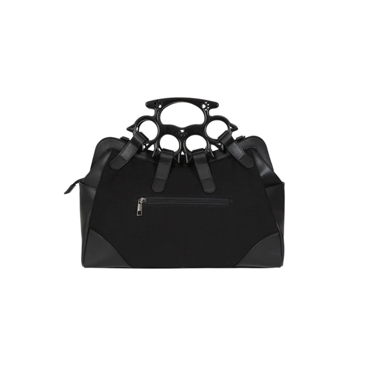 Banned Iron Halo Bag Black Gothic Top Handle Shoulder Handbag