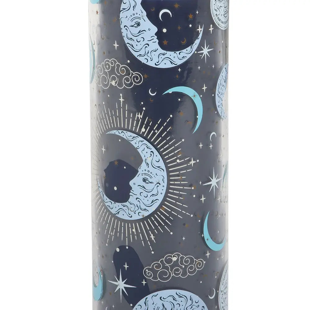 Blue Moon Tube Candle Fig & Vanilla Scented Celestial Design