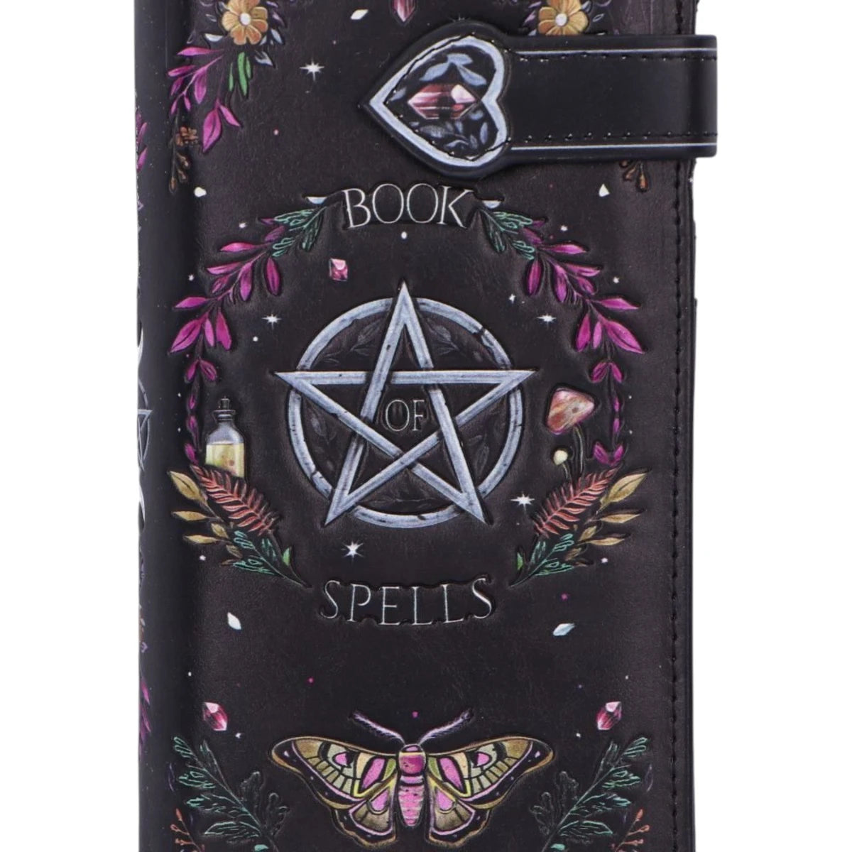 Nemesis Now Book of Spells Purse Gothic Embossed PU Wallet