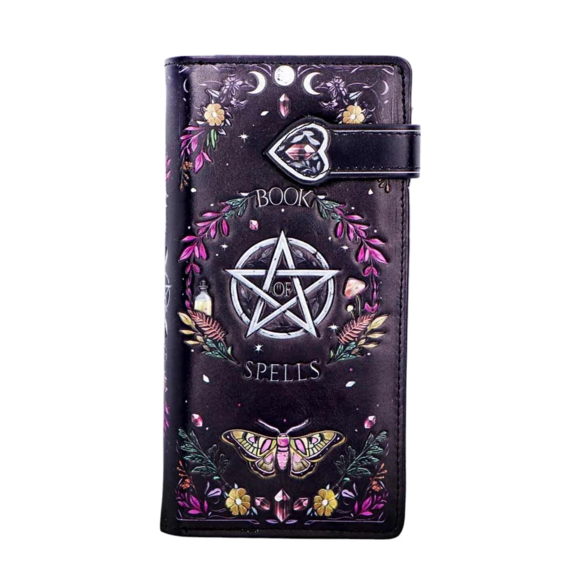 Nemesis Now Book of Spells Purse Gothic Embossed PU Wallet