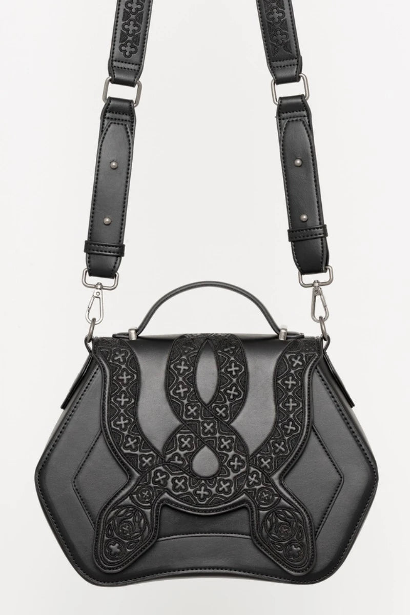 Restyle Cathedral Snake Crossbody Bag – Gothic Punk Handbag