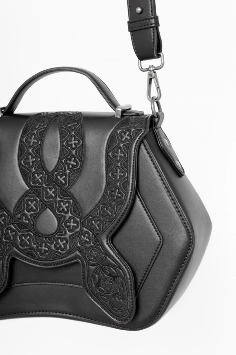 Restyle Cathedral Snake Crossbody Bag – Gothic Punk Handbag