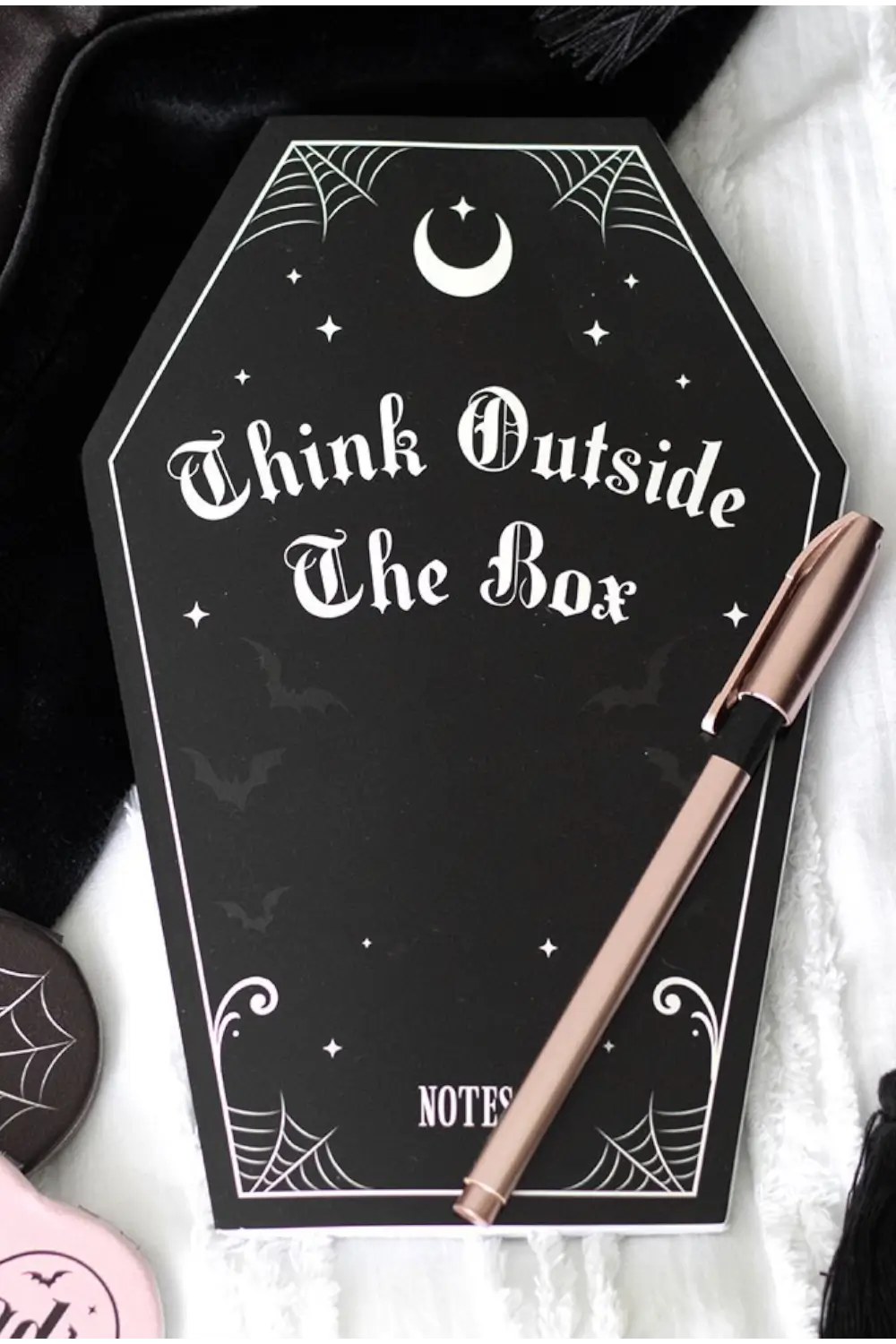 Coffin Shaped Notebook Think Outside The Box Gothic Journal