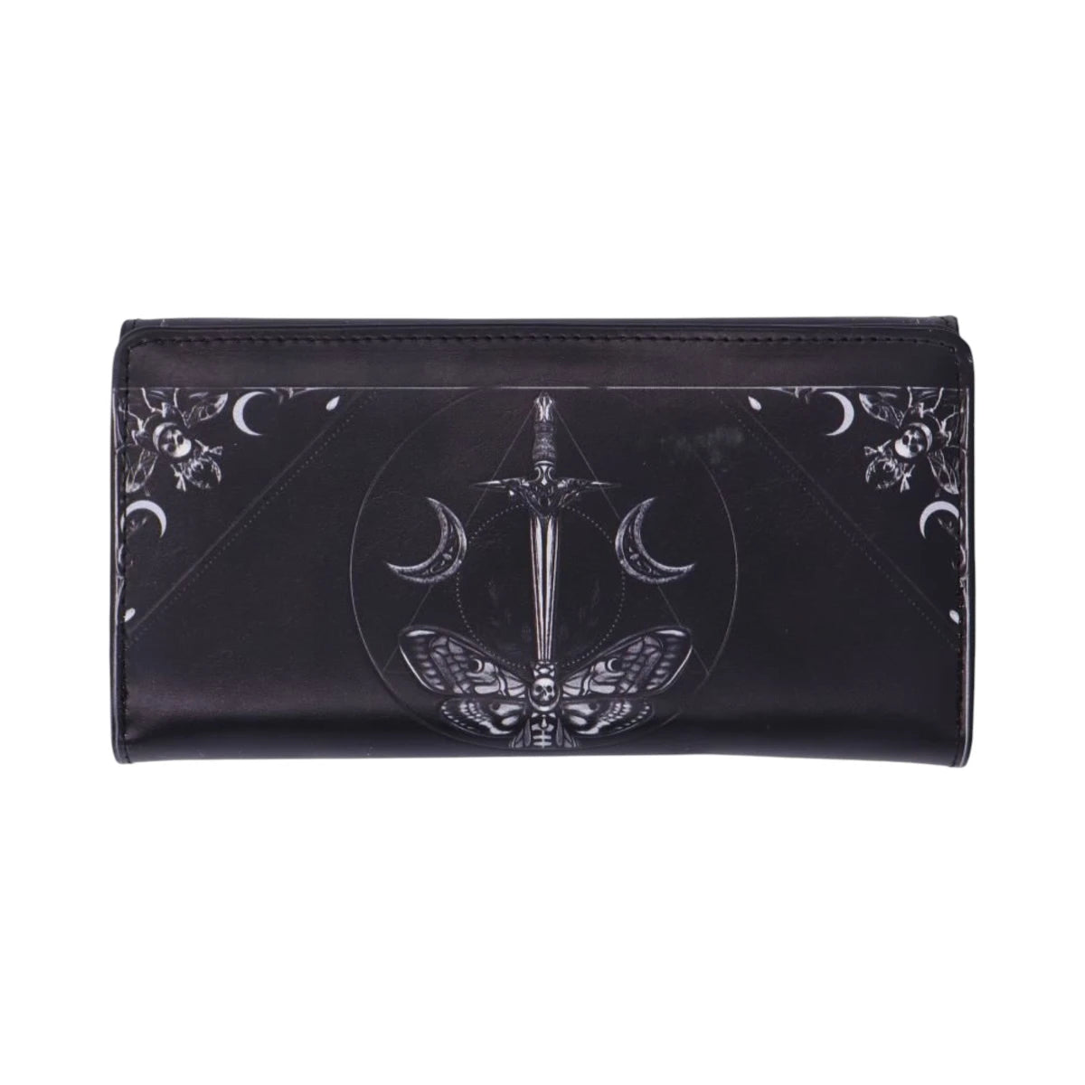 Nemesis Now Death's Head Moth Purse Embossed Gothic Wallet
