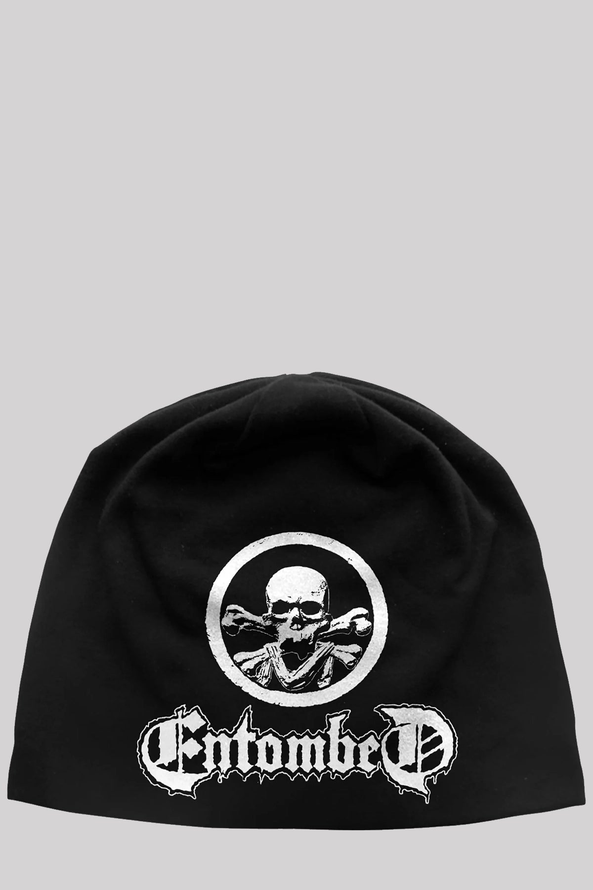 Entombed Unisex Beanie Hat: Skull Logo Official Band Merch