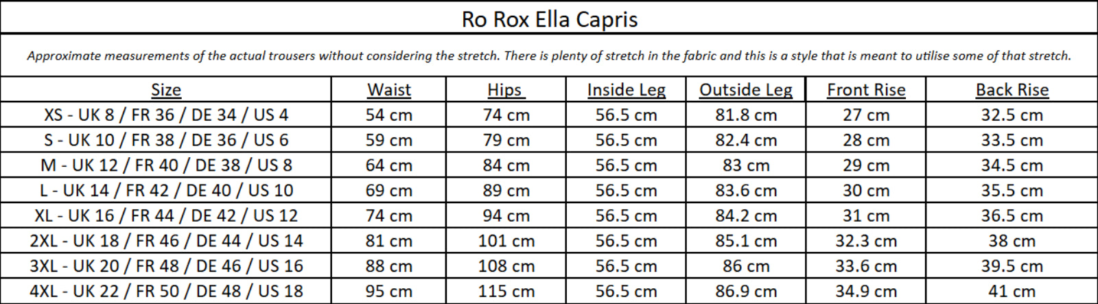 Ro Rox Vintage 1950s High Waist Capri Trousers – Rockabilly Retro Pedal Pushers Pants