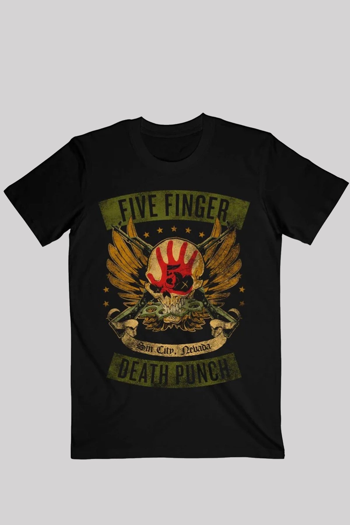 Five Finger Death Punch Unisex Locked & Loaded T-Shirt