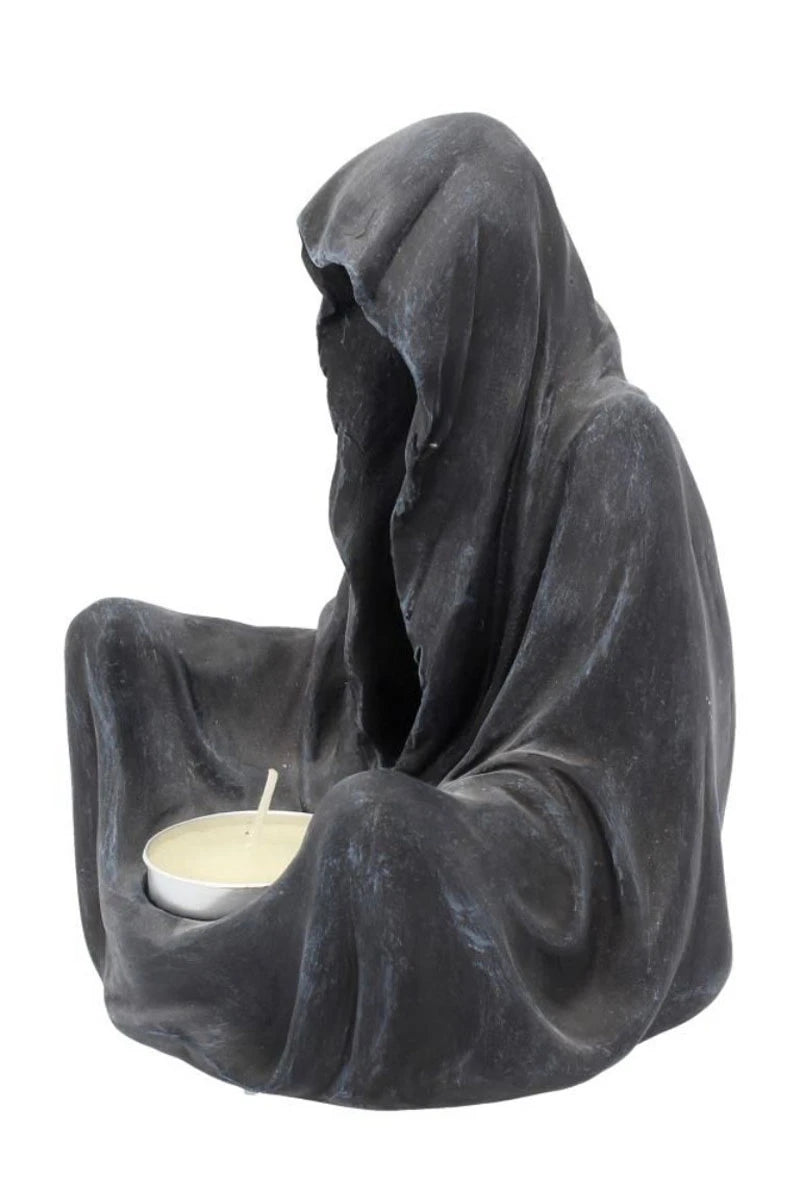 Nemesis Now Tealight Holder - Final Flame Reaper Candle