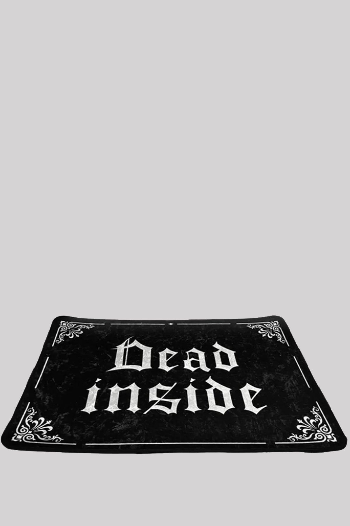 Gothic Dead Inside Carpet Halloween Non-Slip Rug Décor