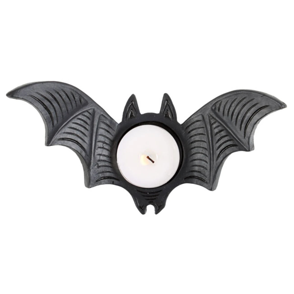 Gothic Bat Candle Holder - Black Tealight Holder, Home Decor