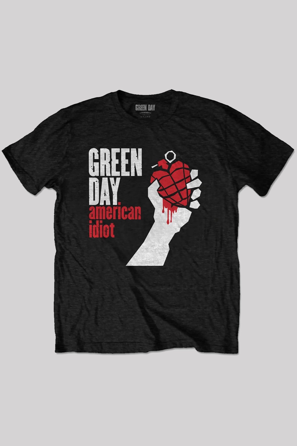 Green Day American Idiot Official T-Shirt – Licensed Album Art, Black, Sizes S To 5XL, New With Tags