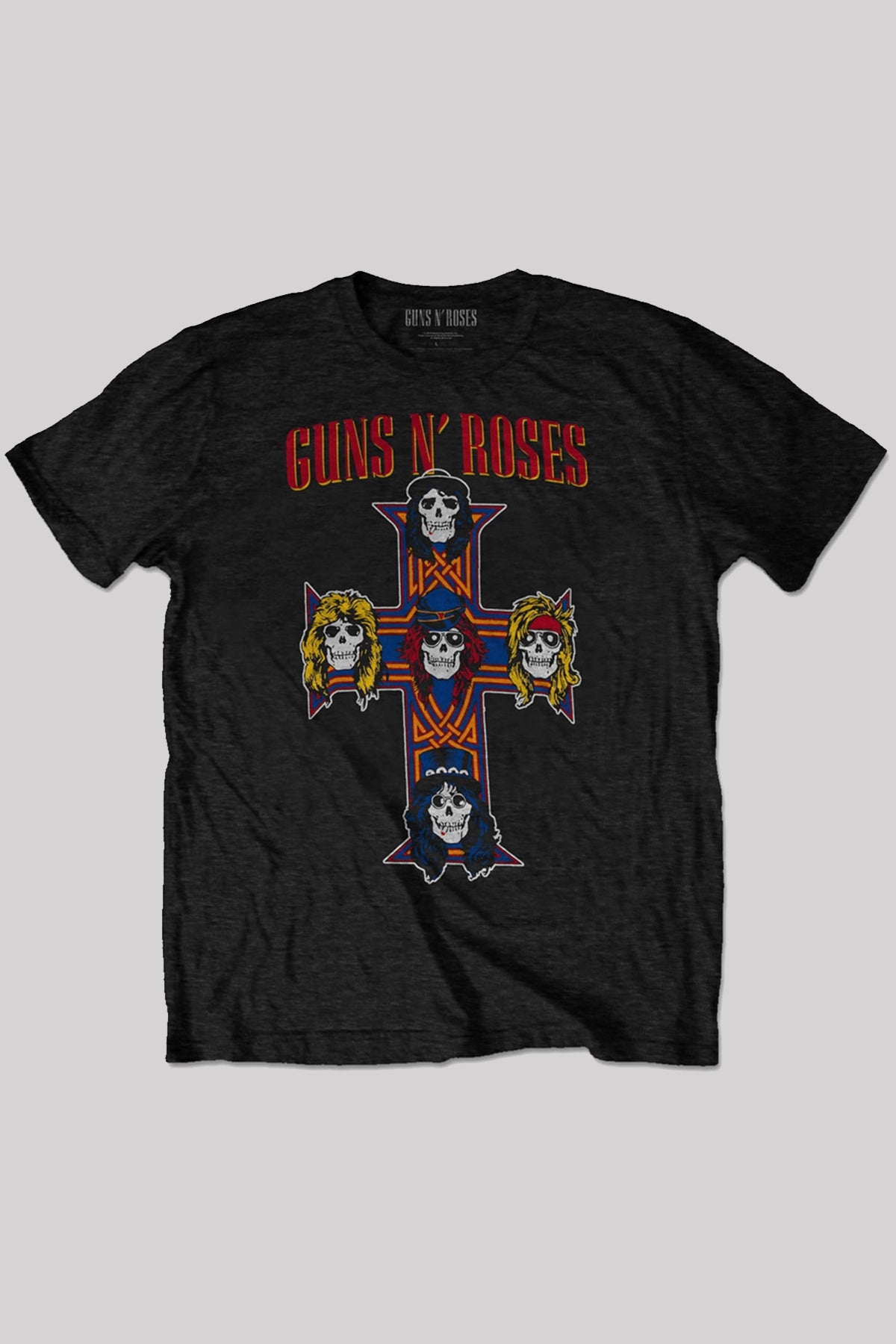 Guns N Roses Vintage Cross T-Shirt