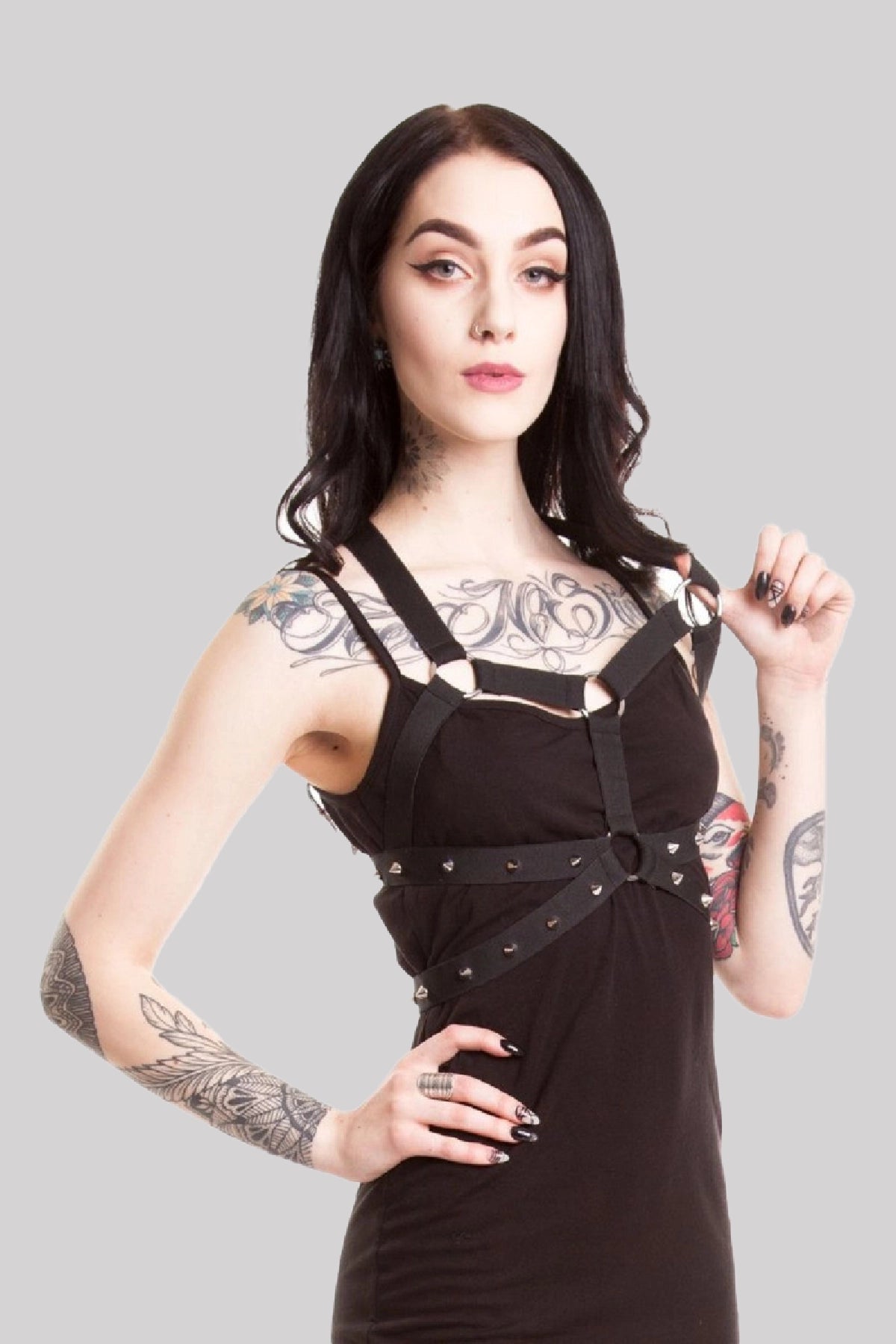 Heartless Gothic Spike Harness