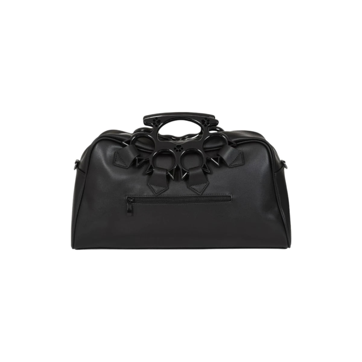Banned Hex Paws Kitten Handbag Black Top Handle Shoulder Bag