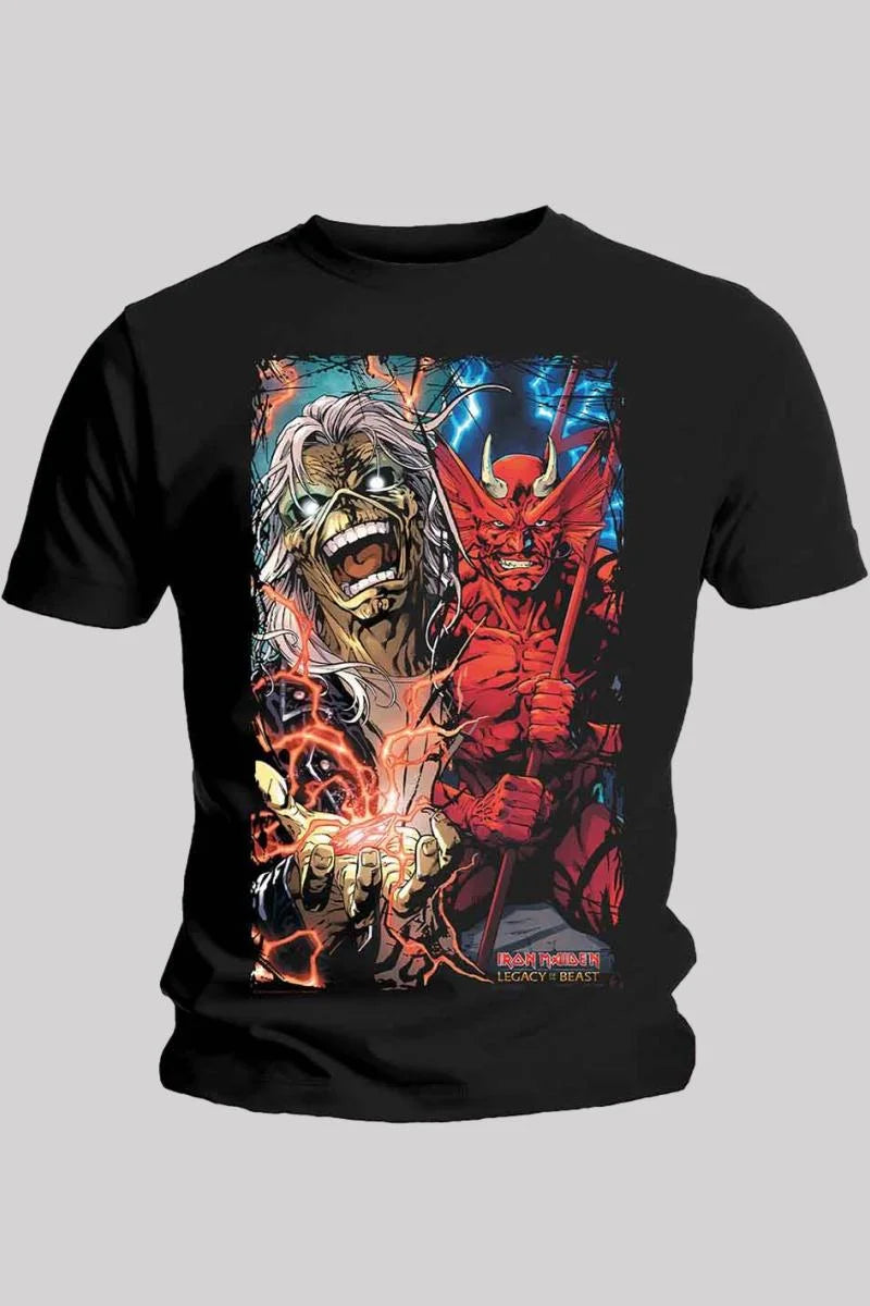 Iron Maiden Unisex T Shirt Duality Legacy of the Beast Tee