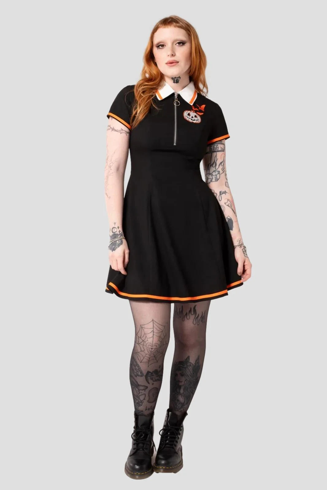 Hell Bunny Jack-O-Lantern Dress Size: UK 16 Hell Bunny Jack-O-Lantern Dress Size: UK 16