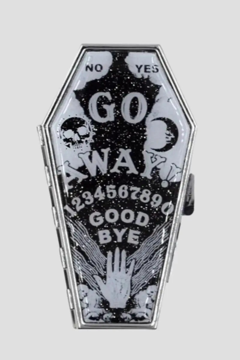 Kreepsville 666 Go Away Ouija Coffin Compact