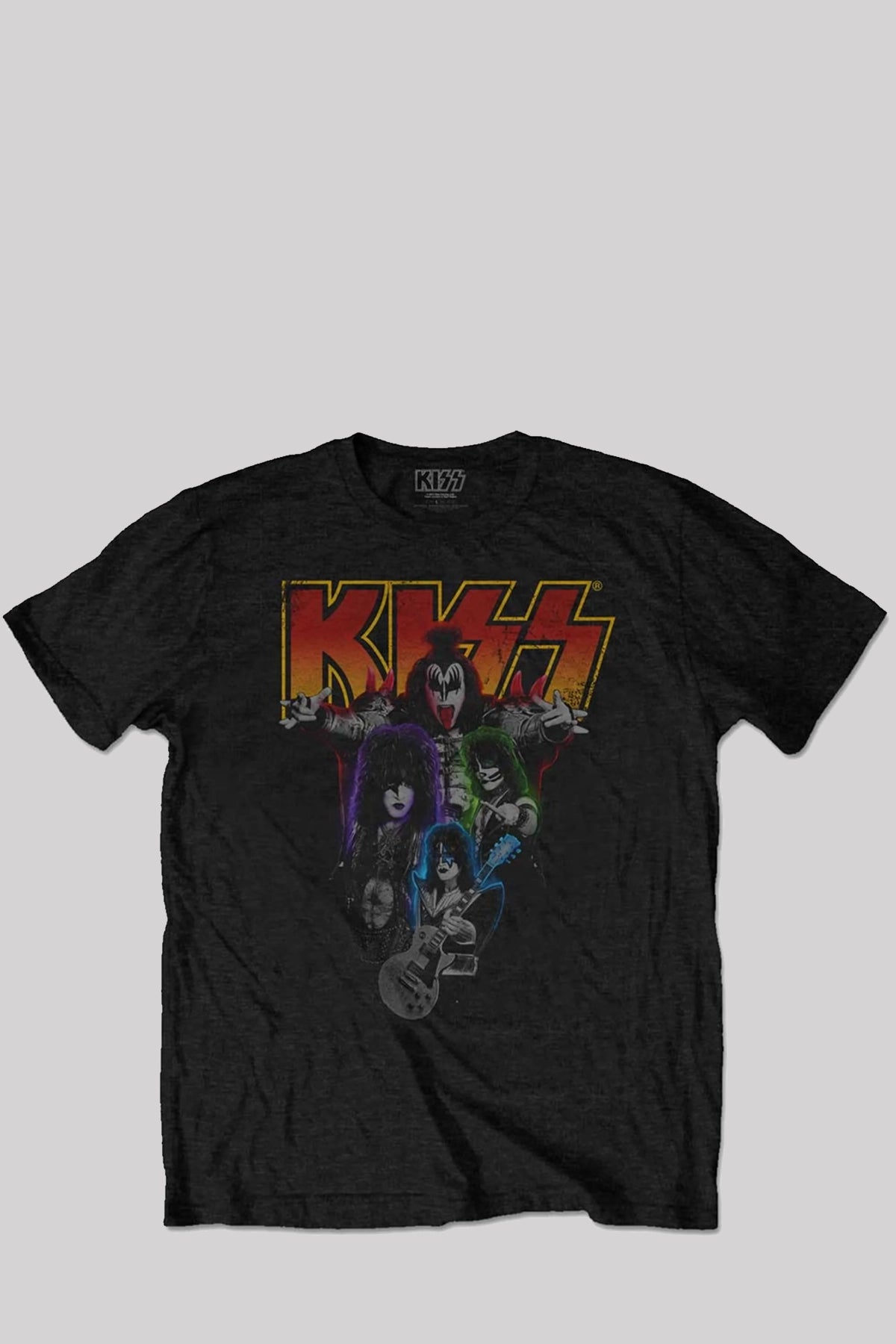 Kiss Neon Band T-Shirt