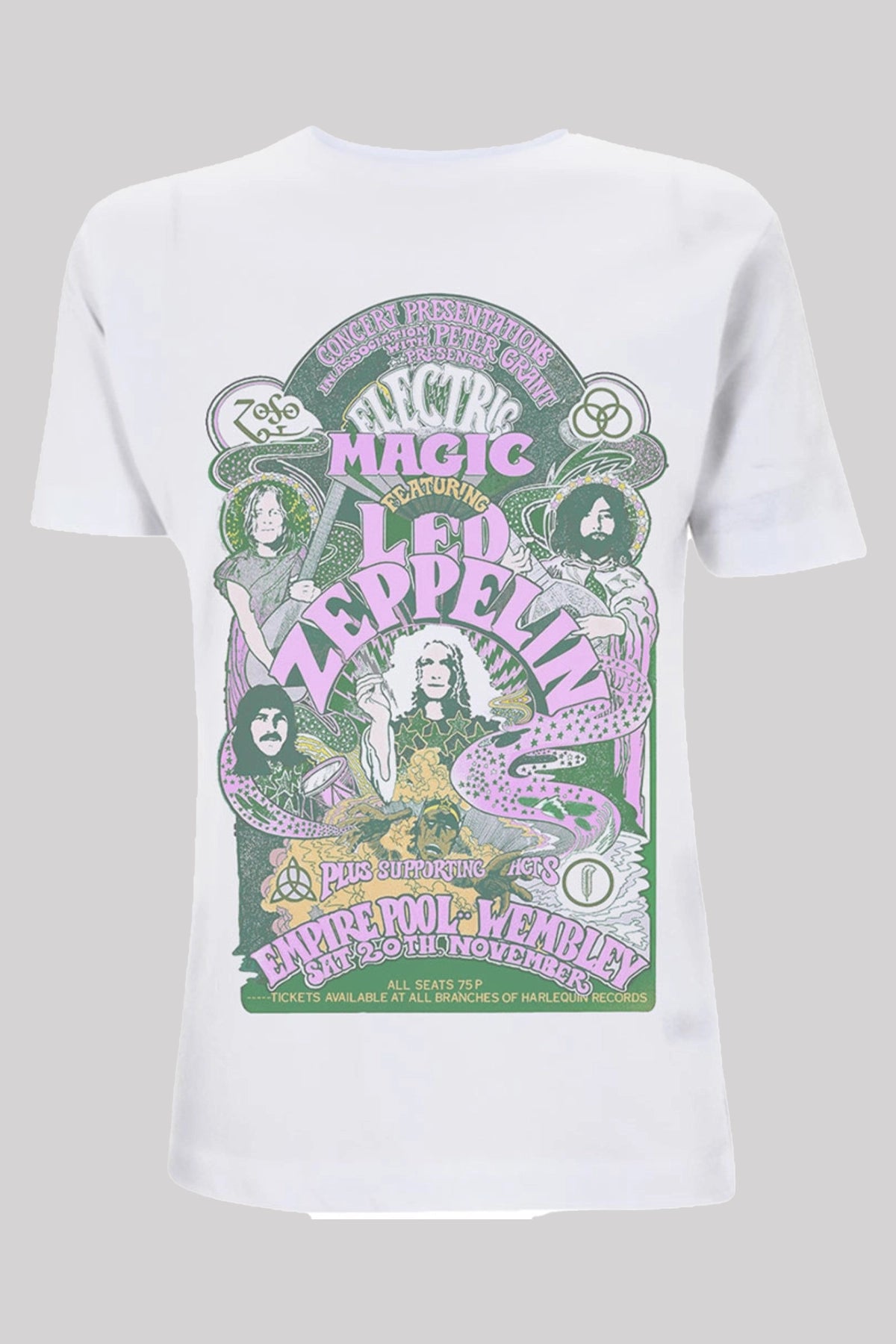Led Zeppelin Electric Magic Ladies T-Shirt