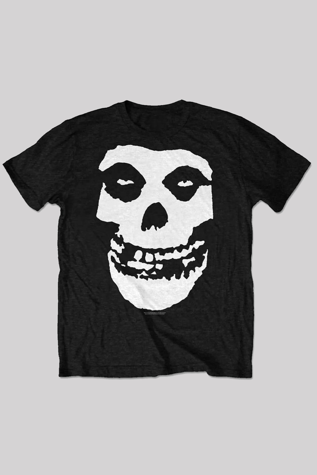 Misfits Skull Black White T-Shirt