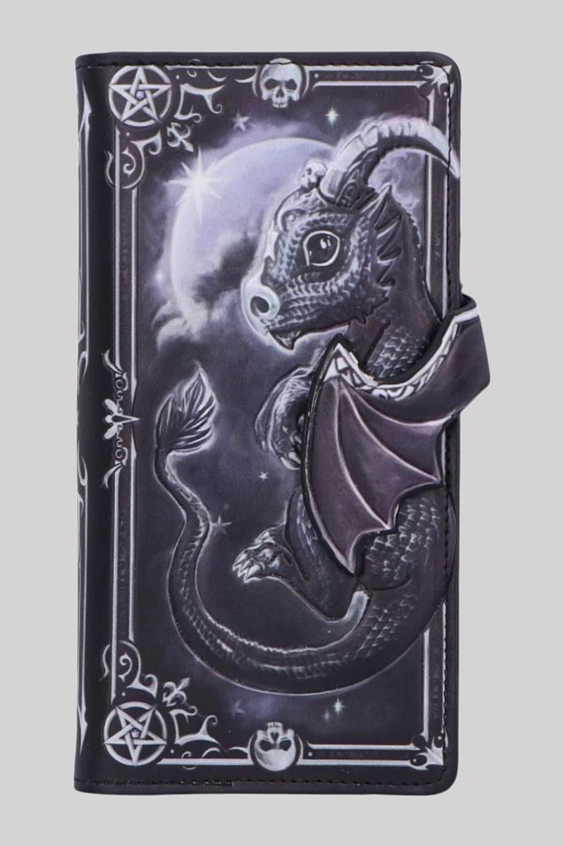 Nemesis Now Embossed Purse Moon of Malpuss & Lucifly
