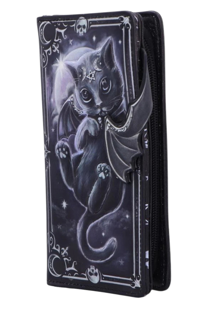 Nemesis Now Embossed Purse Moon of Malpuss & Lucifly