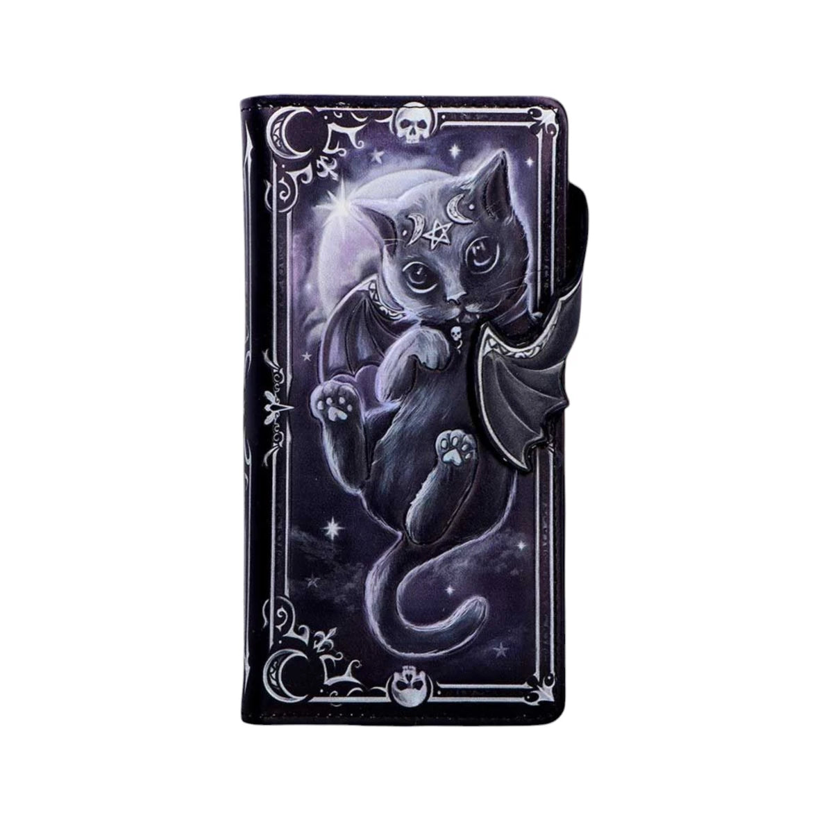 Nemesis Now Embossed Purse Moon of Malpuss & Lucifly