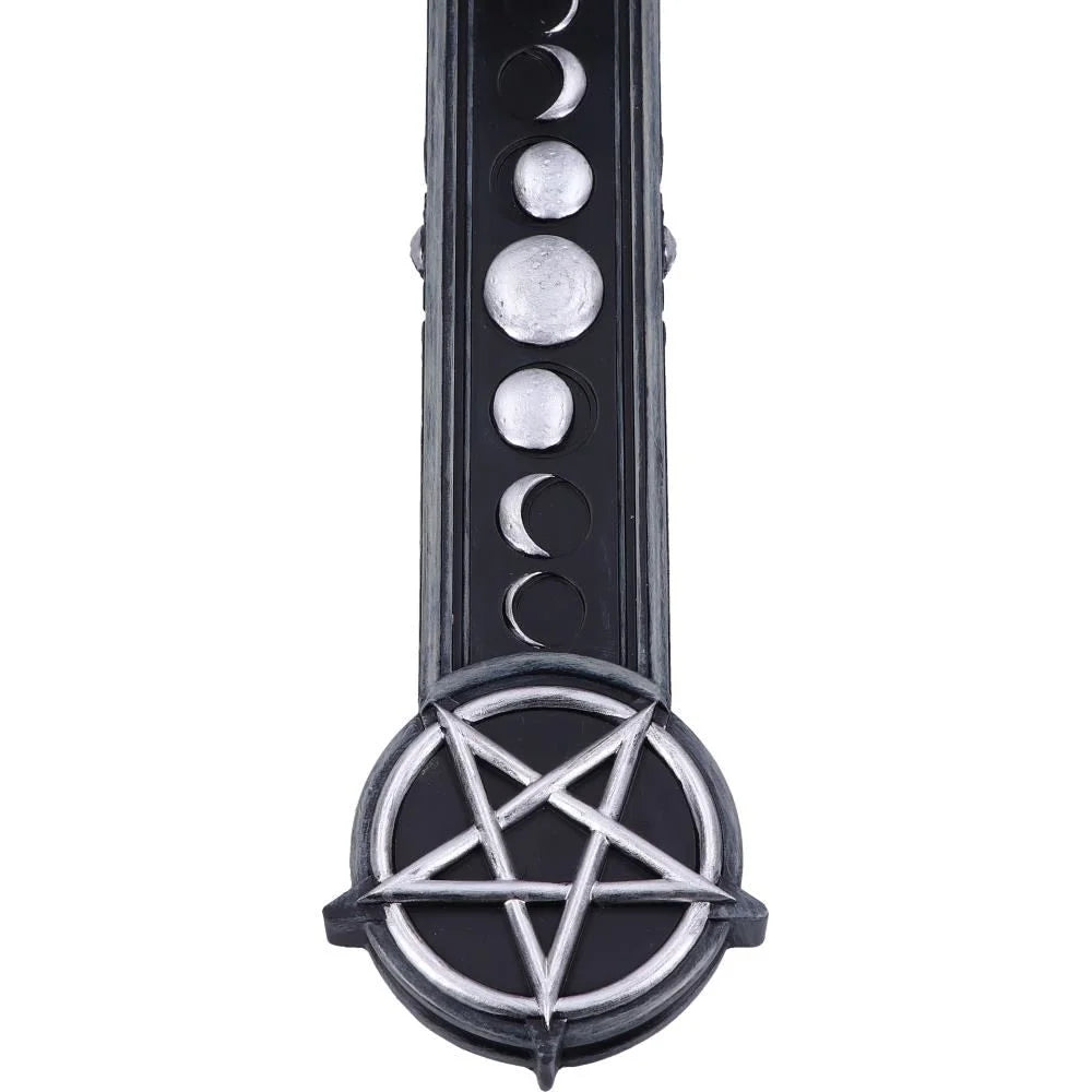 Nemesis Now Malpuss Incense Holder Moon Phases Gothic Wicca Gift