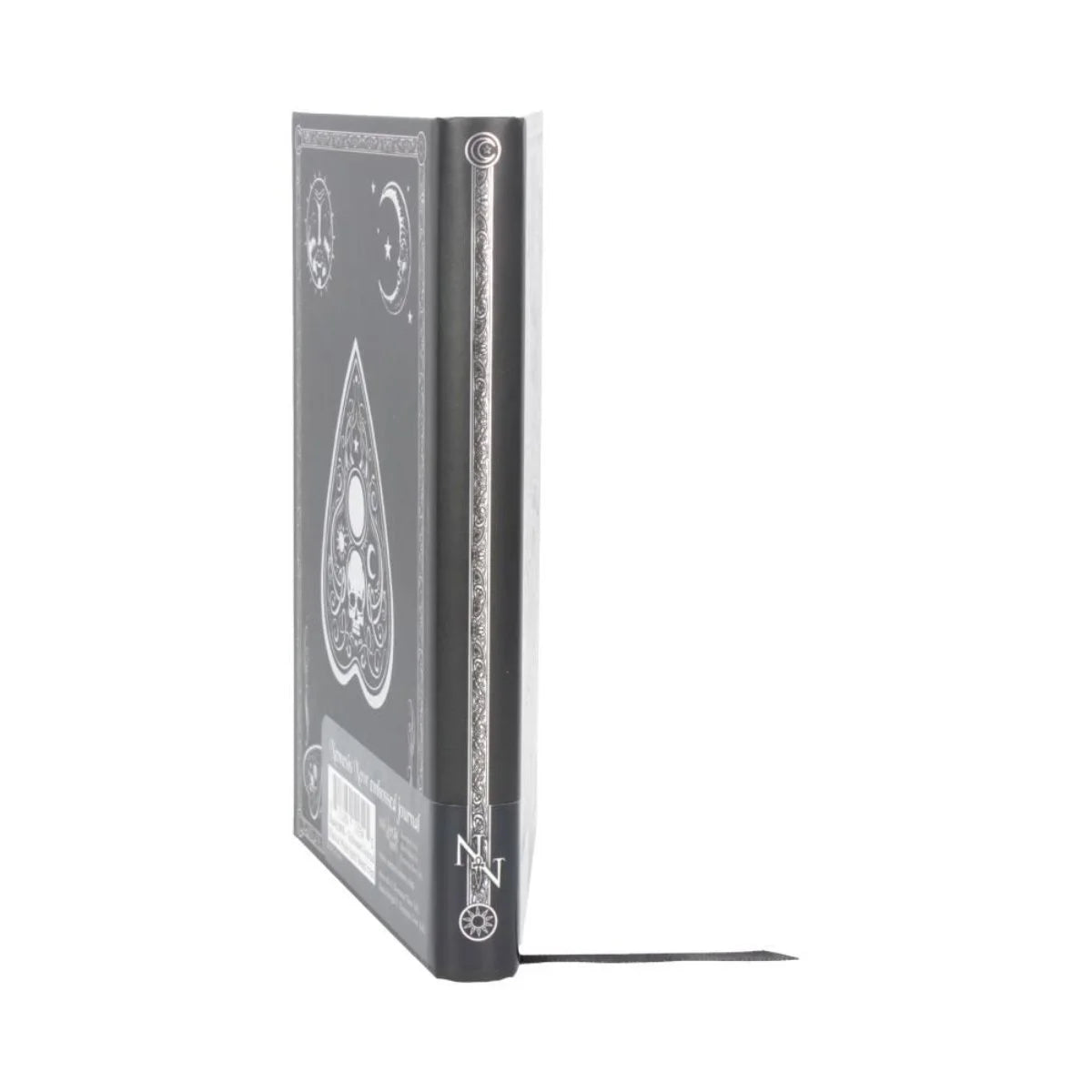 Gothic Embossed Spirit Board Journal - 17cm Black & White