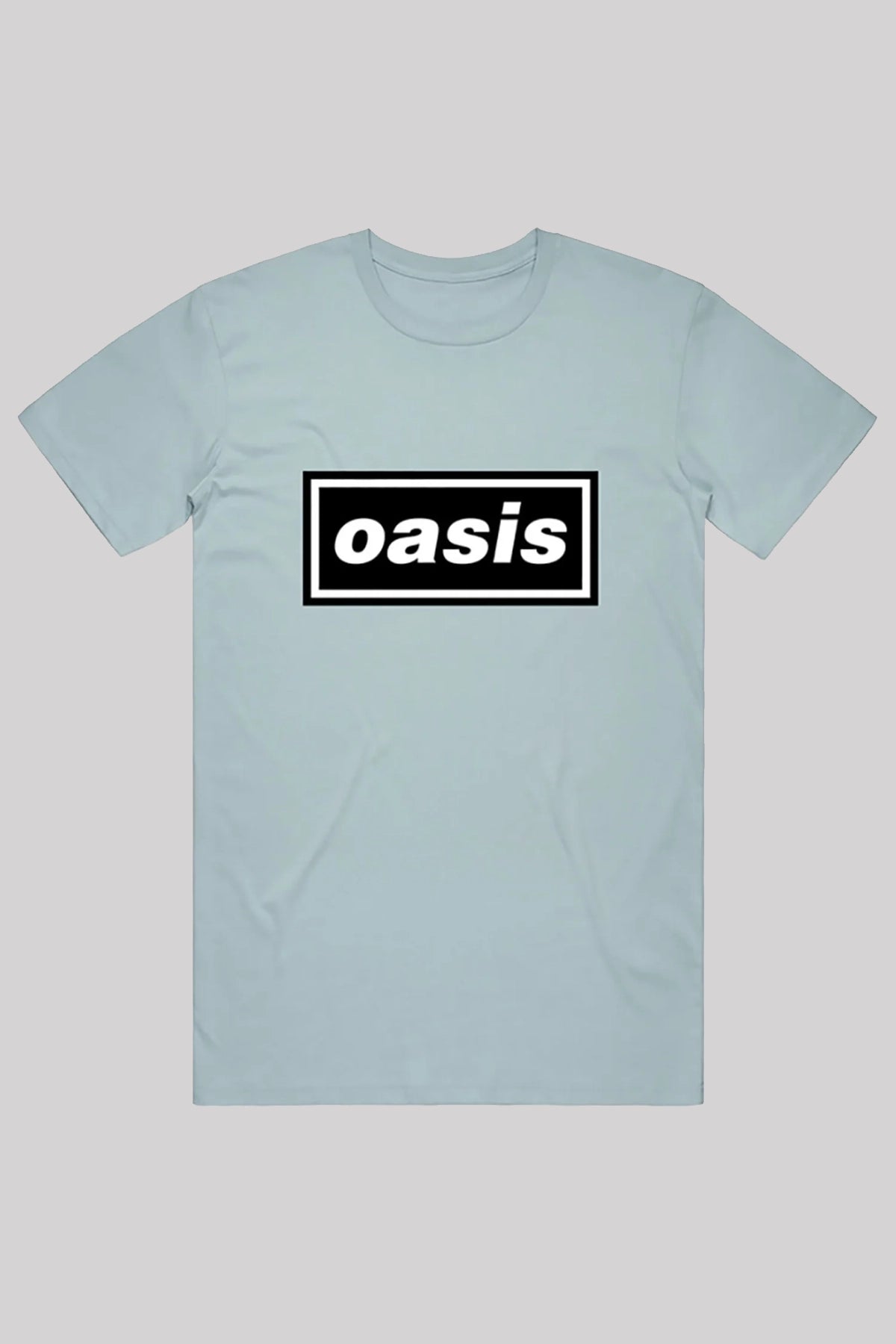 Oasis Classic Logo Light Blue T-Shirt