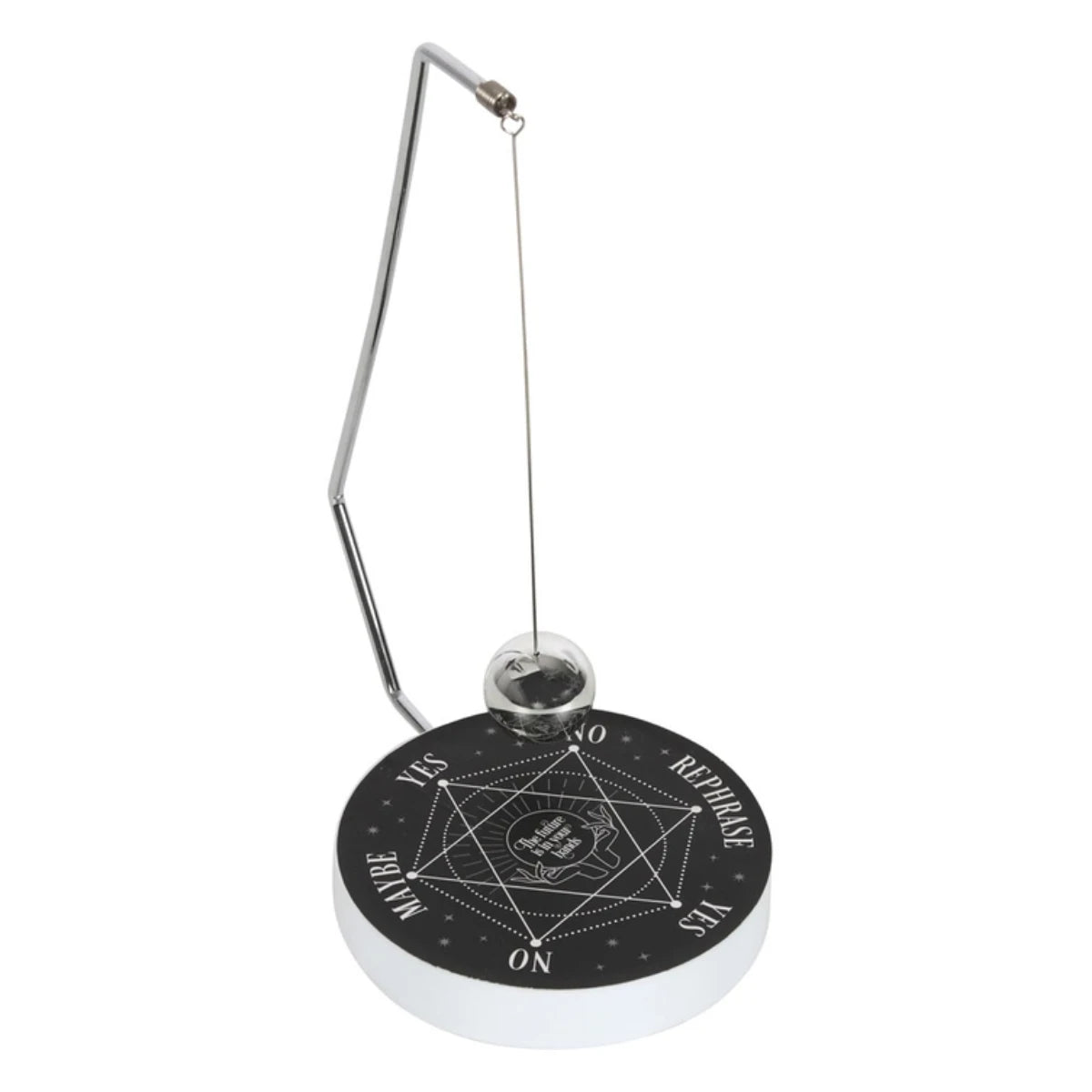 Pendulum Decision Maker - Mystical Yes/No Desk Ornament Black