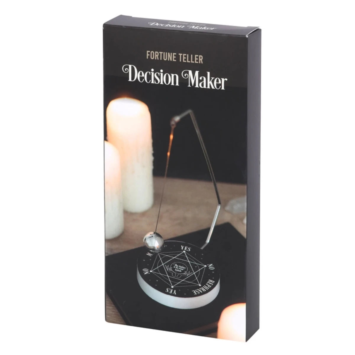 Pendulum Decision Maker - Mystical Yes/No Desk Ornament Black