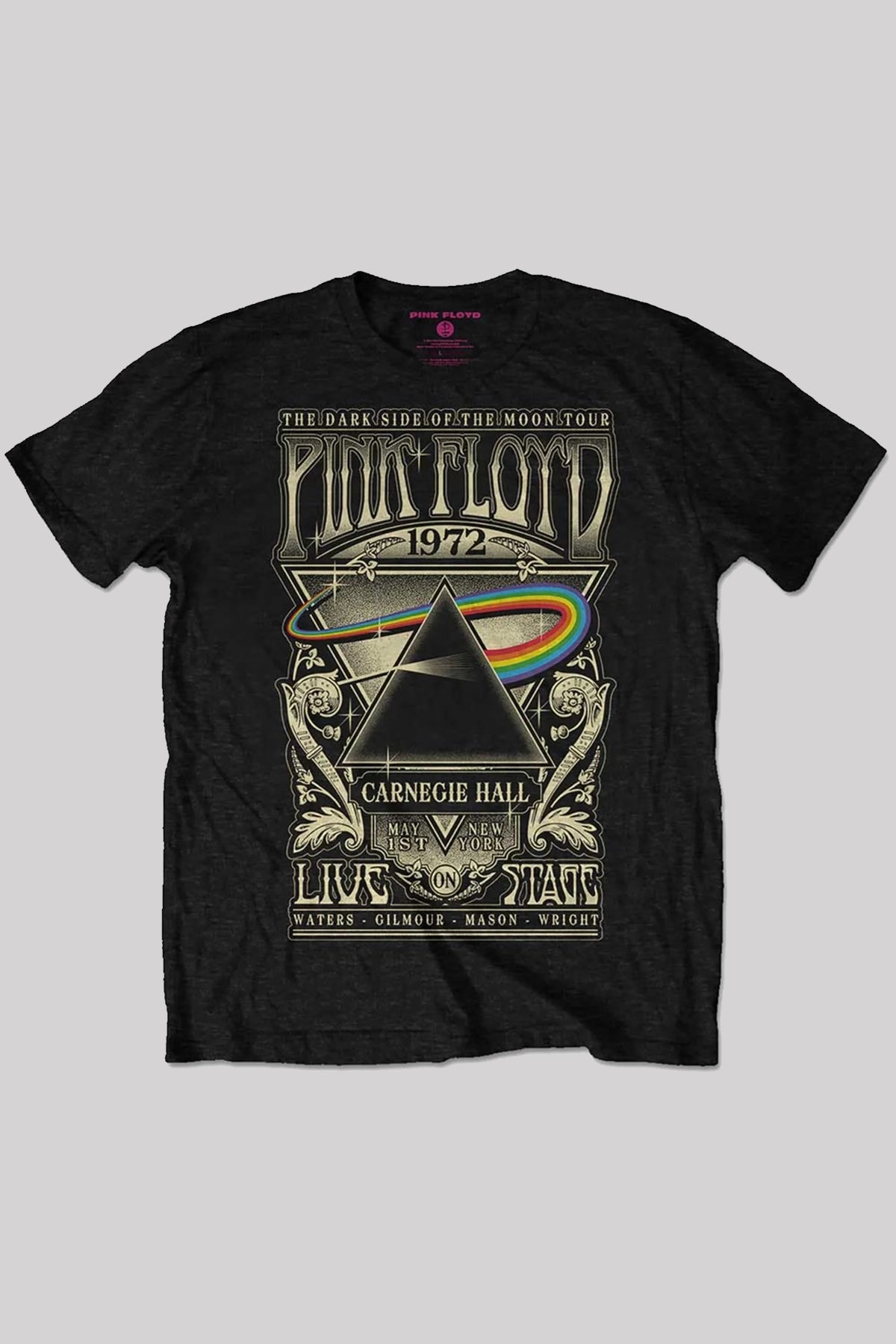 Pink Floyd Carnegie Hall Poster T-Shirt