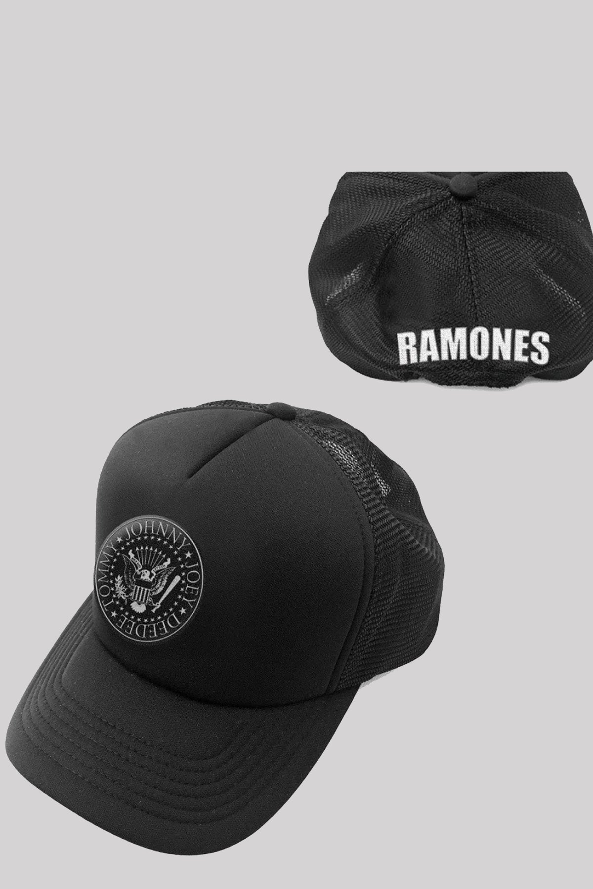 Ramones Unisex Mesh Back Cap: Presidential Seal