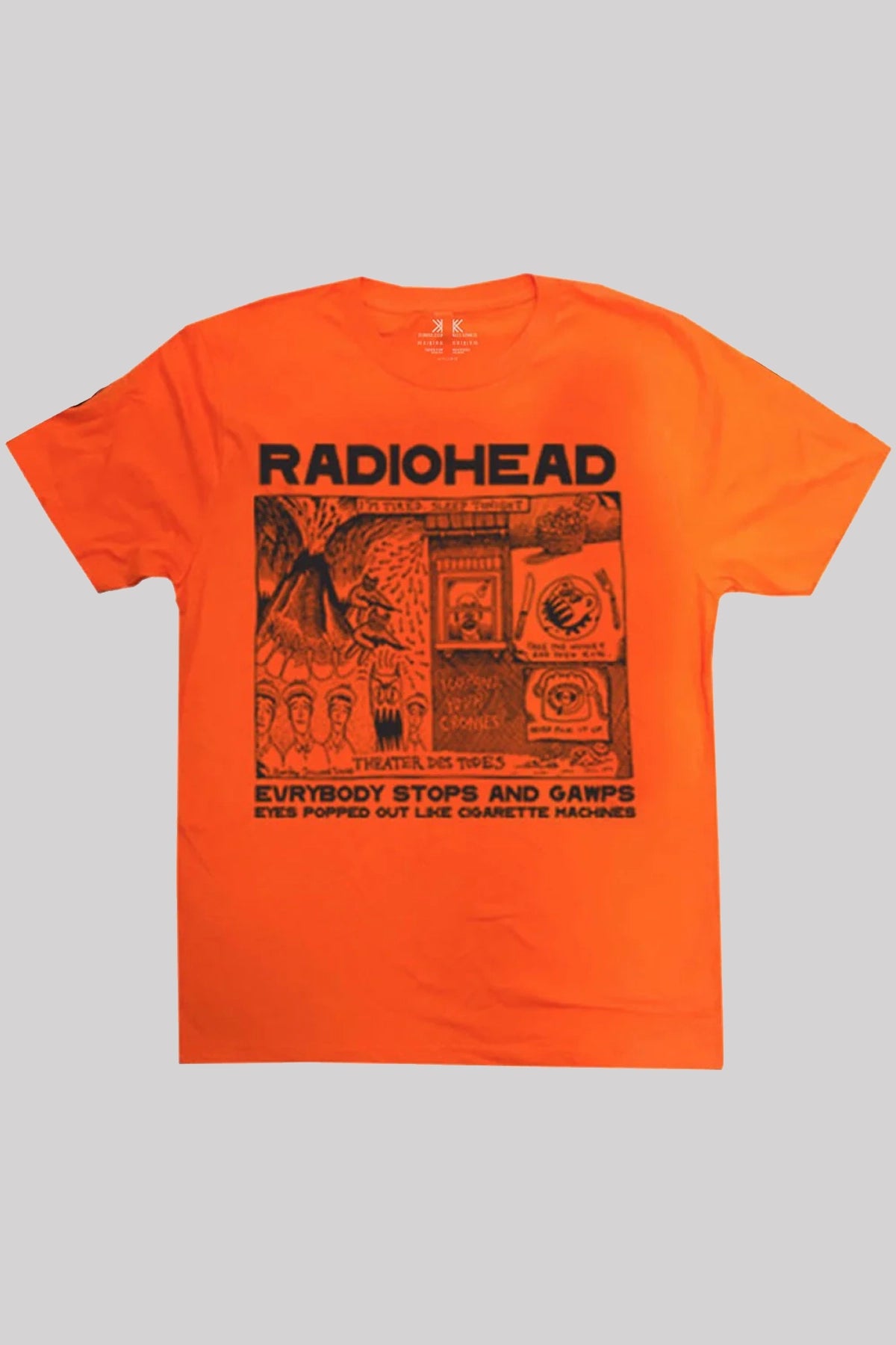 Radiohead Gawps Unisex ORANGE T-Shirt