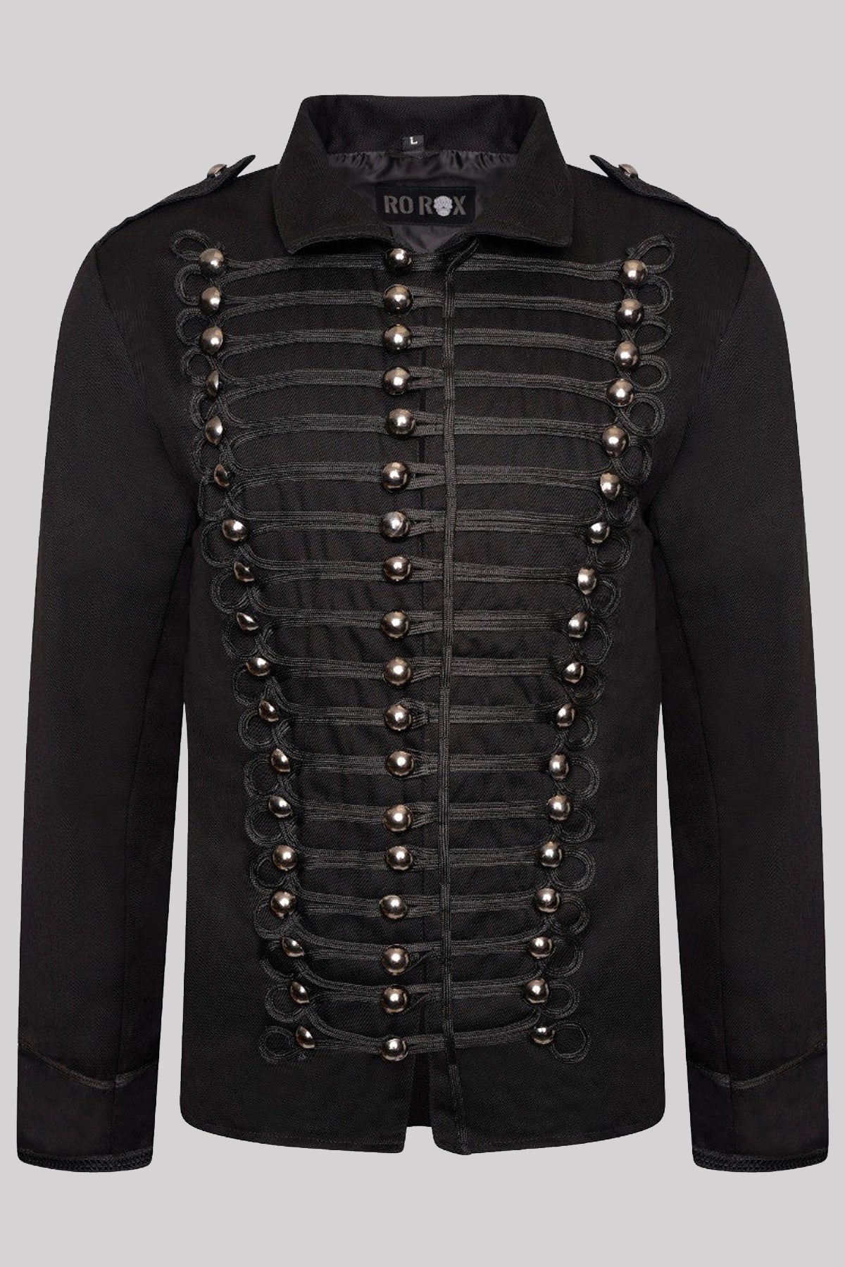 Ro Rox Military Black Parade Gothic Jacket