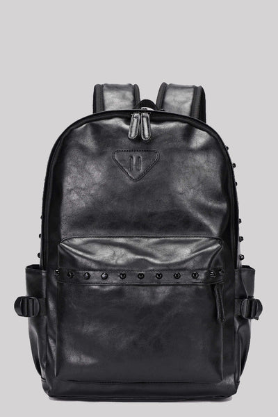 Punk Gothic Studs Faux Leather Backpack | Ro Rox Boutique
